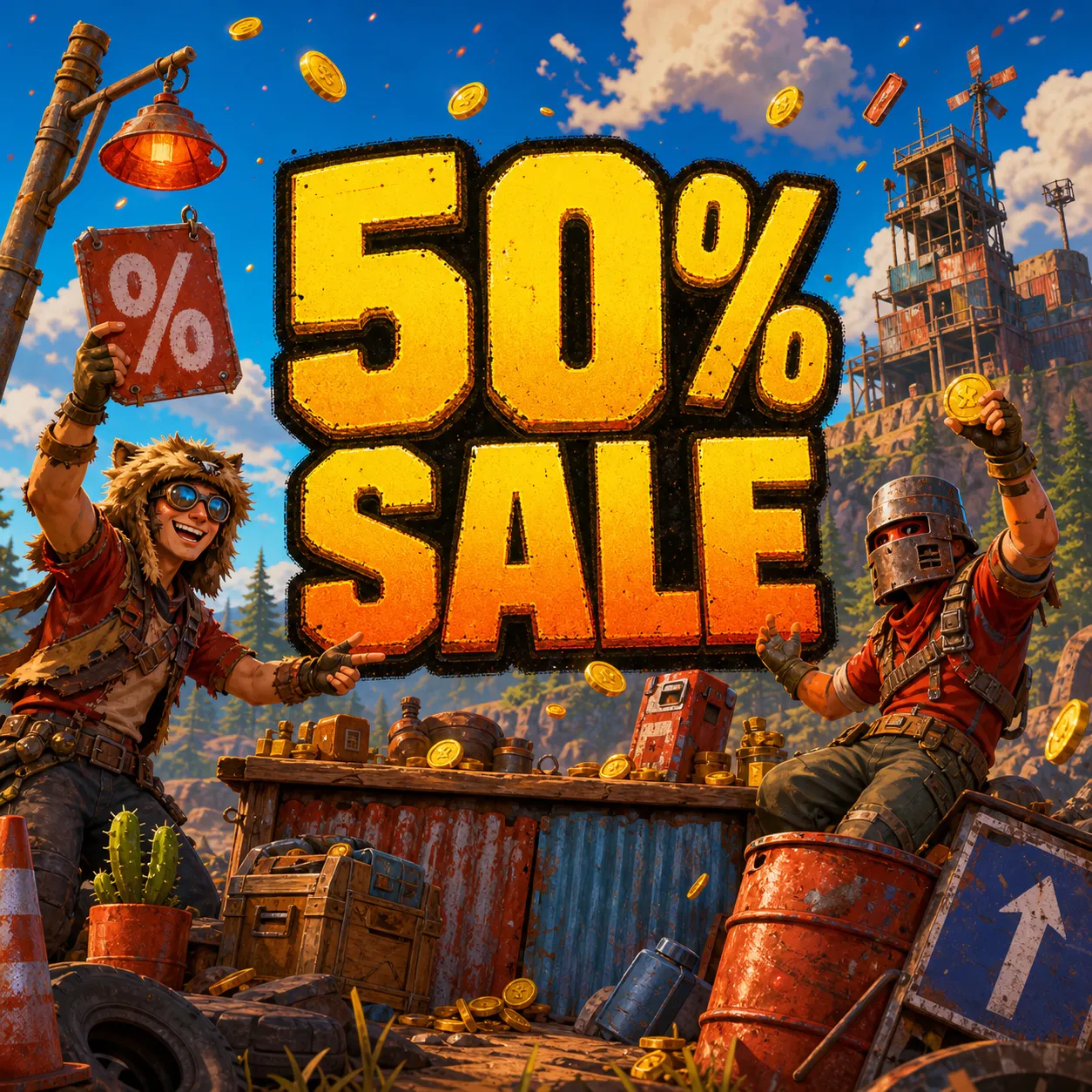 Rust отримав знижку в Steam до кінця тижня